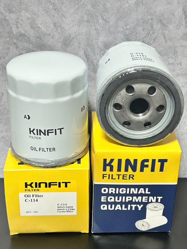 LỌC NHỚT VẶN RĂNG C-114 KINFIT