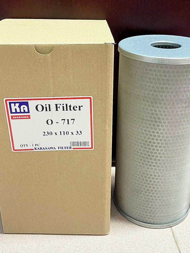 LỌC NHỚT O-717 INOX HIỆU KARASAWA