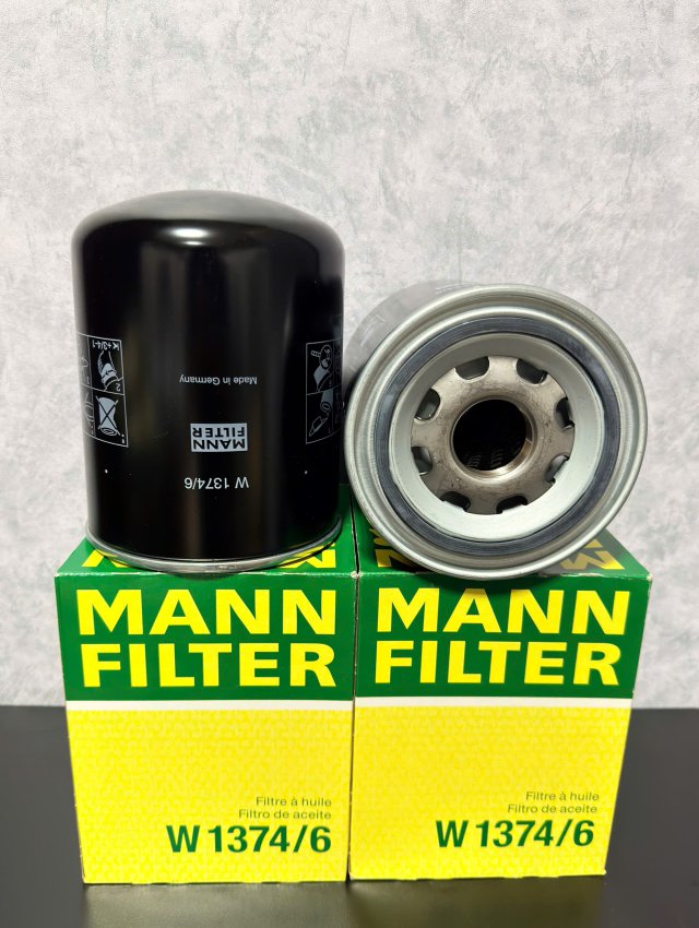 LỌC NHỚT W1374/6 (HF35256) BT8921 HIỆU MANN